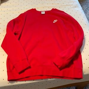 Men’s Red Nike sweatshirt
